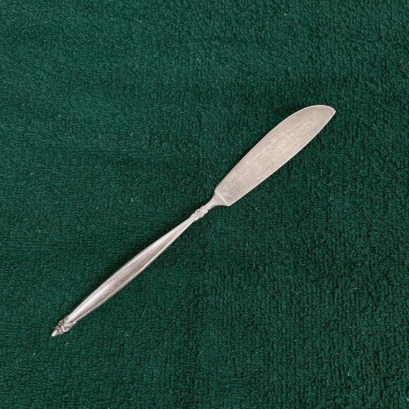 14 pc 1847 Rogers Bros. IS Silver Plate GARLAND Flatware Set - Picture 7 of 8